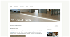 Desktop Screenshot of geroldulrich.com